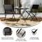 Merrick Lane Bardwell Set of 2 Versatile Flex Comfort Indoor/Outdoor Fold Chairs with Metal Frames